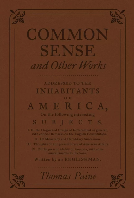 Common Sense and Other Works - Thomas Paine - Fall River Press