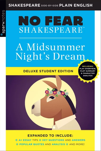 Midsummer Night's Dream: No Fear Shakespeare Deluxe Student Edition -  SparkNotes - Spark