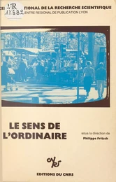 Le sens de l'ordinaire