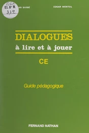 Dialogues à lire et à jouer