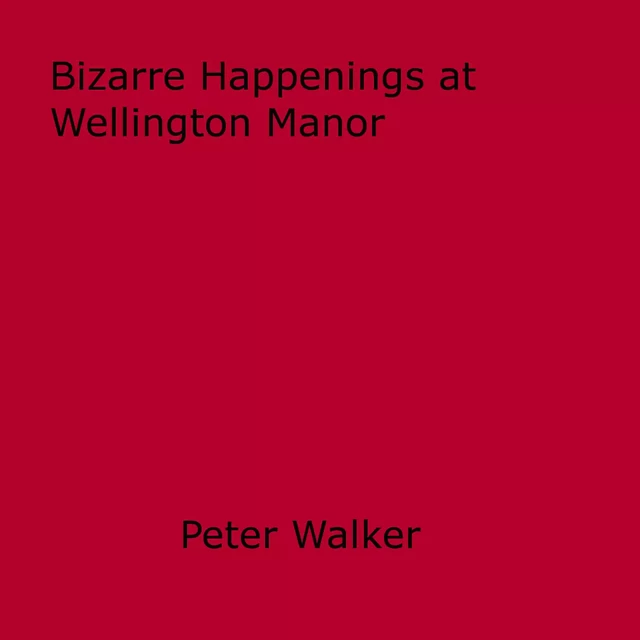 Bizarre Happenings at Wellington Manor - Peter Walker - Disruptive Publishing