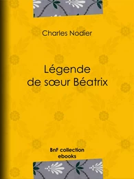 Légende de sœur Béatrix