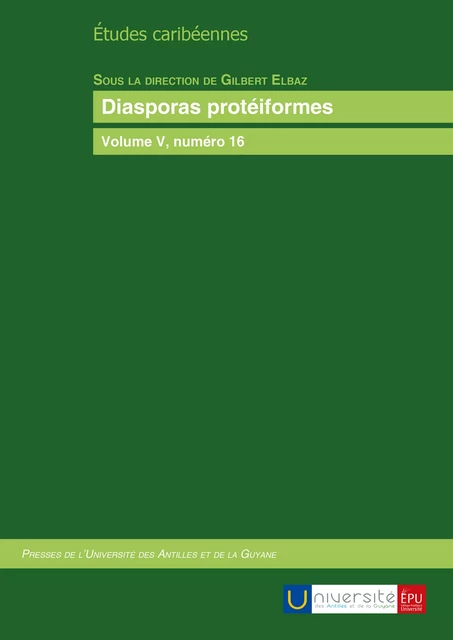 Études caribéennes n° 16 - Gilbert Elbaz - Publibook