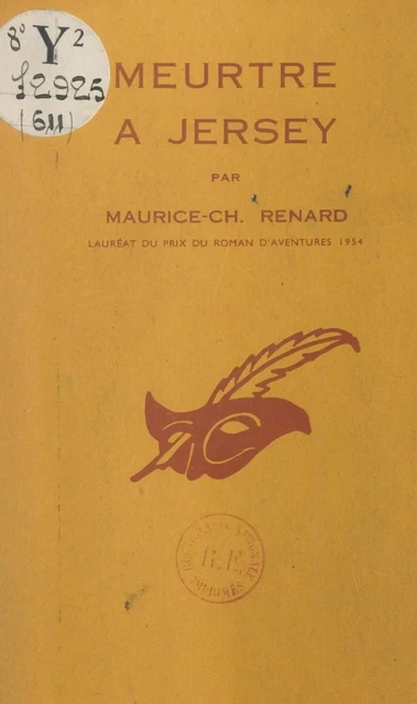 Meurtre à Jersey - Maurice-Charles Renard - (Éditions Du Masque) réédition numérique FeniXX