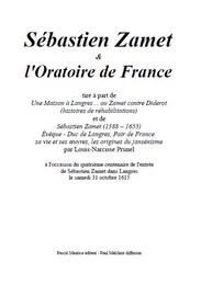 Sébastien Zamet et l'Oratoire de France