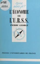 L'économie de l'U.R.S.S.