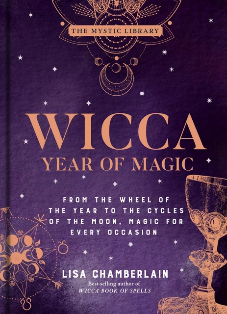 Wicca Year of Magic - Lisa Chamberlain - Sterling Ethos