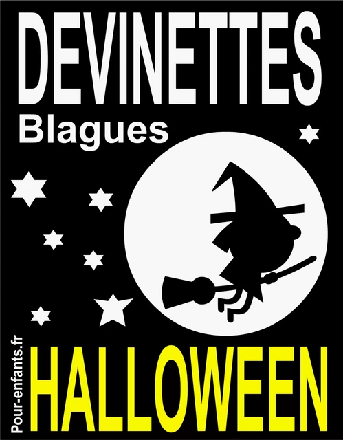 Devinettes et blagues d'Halloween - Claude Marc - Pour-enfants.fr