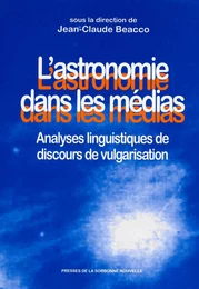 L’astronomie dans les médias