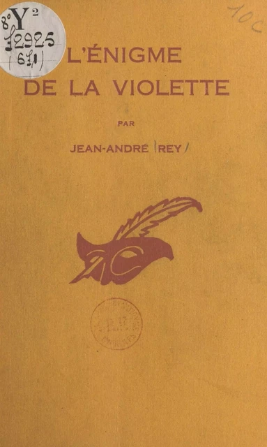 L'énigme de la violette - Jean-André Rey - (Éditions Du Masque) réédition numérique FeniXX