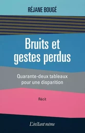 Bruits et gestes perdus