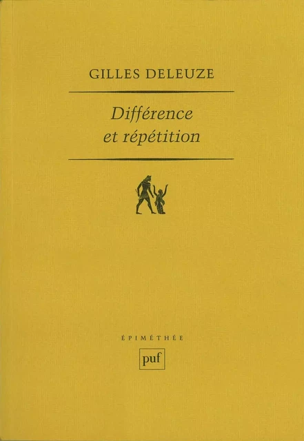 Différence et répétition - Gilles Deleuze - Humensis