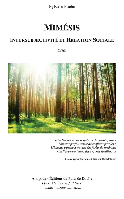 Mimésis, Intersubjectivité et Relation Sociale - Sylvain Fuchs - Libres d'écrire