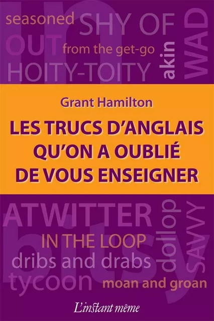 Les trucs d'anglais qu'on a oublié de vous enseigner - Grant Hamilton - Éditions de L'instant même