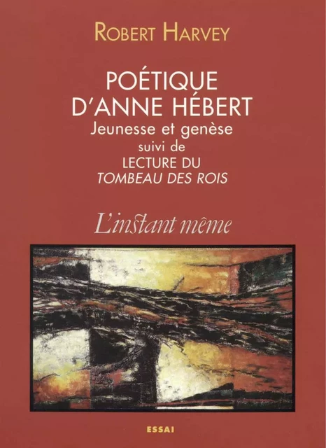 Poétique d’Anne Hébert - Robert Harvey - Éditions de L'instant même