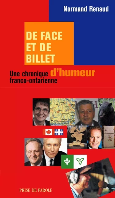 De face et de billet - Normand Renaud - Éditions Prise de parole