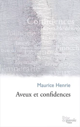 Aveux et confidences