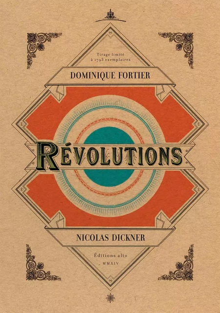 Révolutions - Dominique Fortier, Nicolas Dickner - Alto