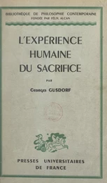 L'expérience humaine du sacrifice