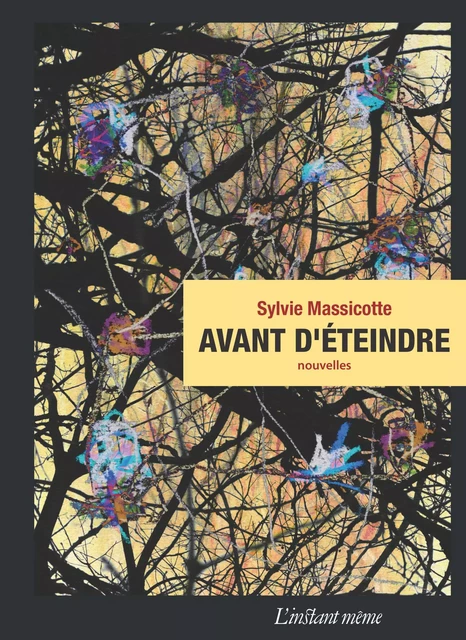 Avant d'éteindre - Sylvie Massicotte - Éditions de L'instant même