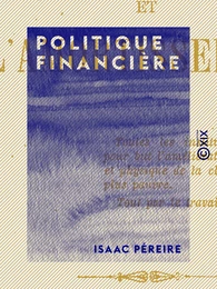 Politique financière