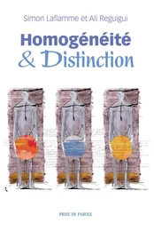 Homogénéité et distinction