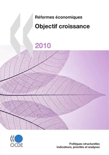 Réformes économiques 2010 -  Collectif - OECD