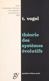 Théorie des systèmes évolutifs