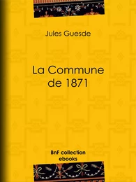 La Commune de 1871