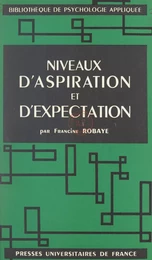 Niveaux d'aspiration et d'expectation