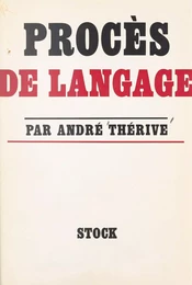 Procès de langage