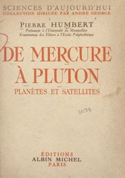 De Mercure à Pluton