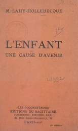 L'enfant, une cause d'avenir