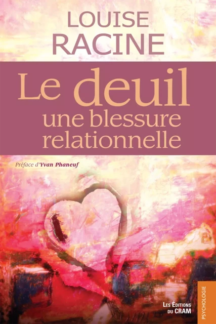 Le deuil une blessure relationnelle - Louise Racine - Éditions du CRAM