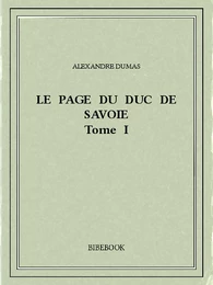 Le page du duc de Savoie I