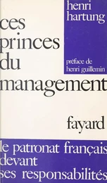 Ces princes du management