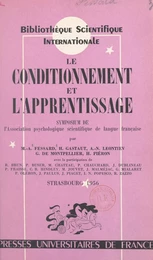 Le conditionnement et l'apprentissage