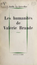 Les humanités de Valérie Brande