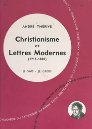 Les lettres chrétiennes (11)