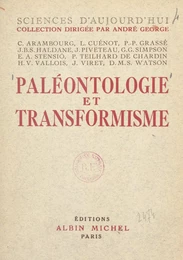 Paléontologie et transformisme