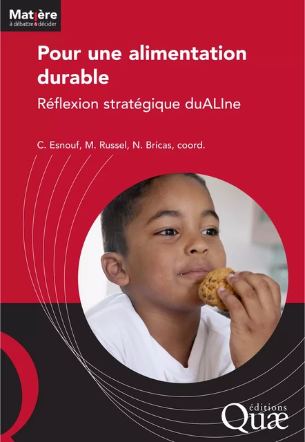 Pour une alimentation durable - Catherine Esnouf, Marie Russel, Nicolas Bricas - Quae