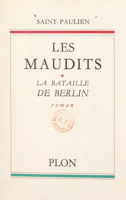 Les maudits (1) -  Saint-Paulien - (Plon) réédition numérique FeniXX