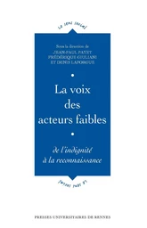 La voix des acteurs faibles