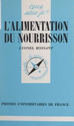 L'alimentation du nourrisson