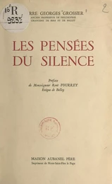 Les pensées du silence