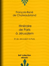 Itinéraire de Paris à Jérusalem