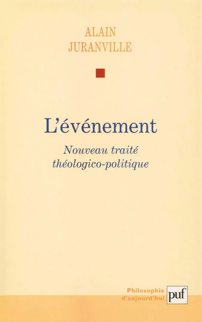 L'événement - Alain Juranville - Humensis