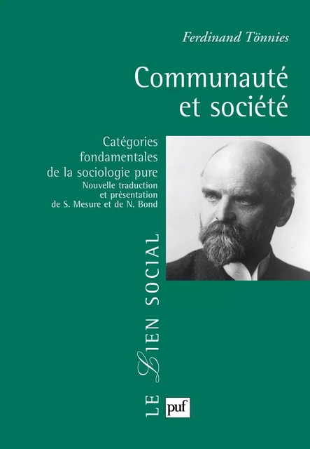 Communauté et société - Ferdinand Tönnies - Humensis