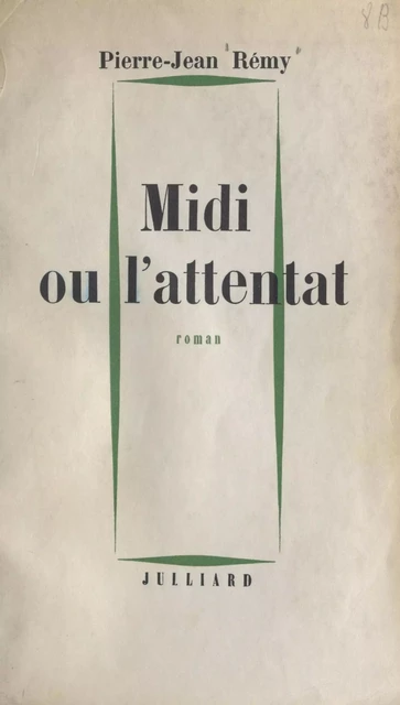 Midi - Jean-Pierre Angremy - (Julliard) réédition numérique FeniXX