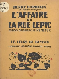 L'affaire de la rue Lepic